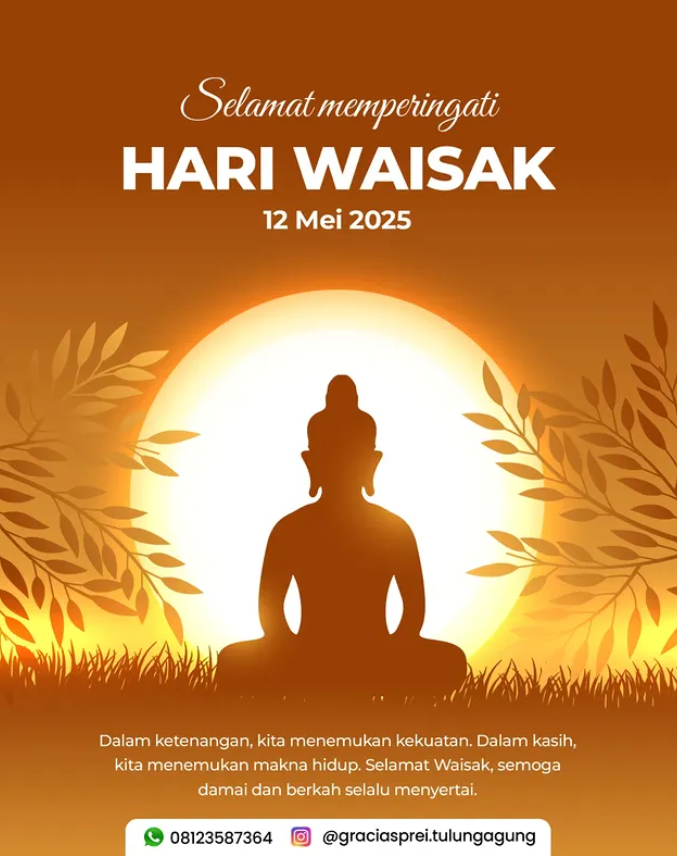 <p>Semoga cahaya kebijaksanaan, cinta kasih, dan k